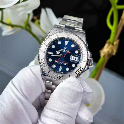 rolex yacht master platinum blue|rolex yachtmaster steel and platinum.